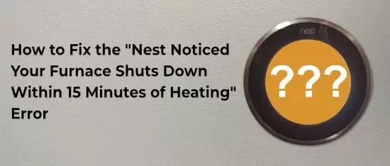 How To Fix Nest Error